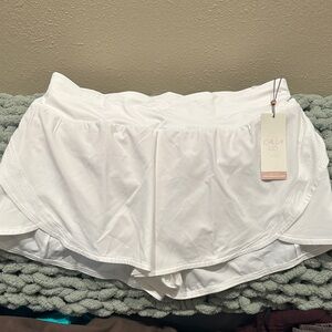White Women's Athletic Skort